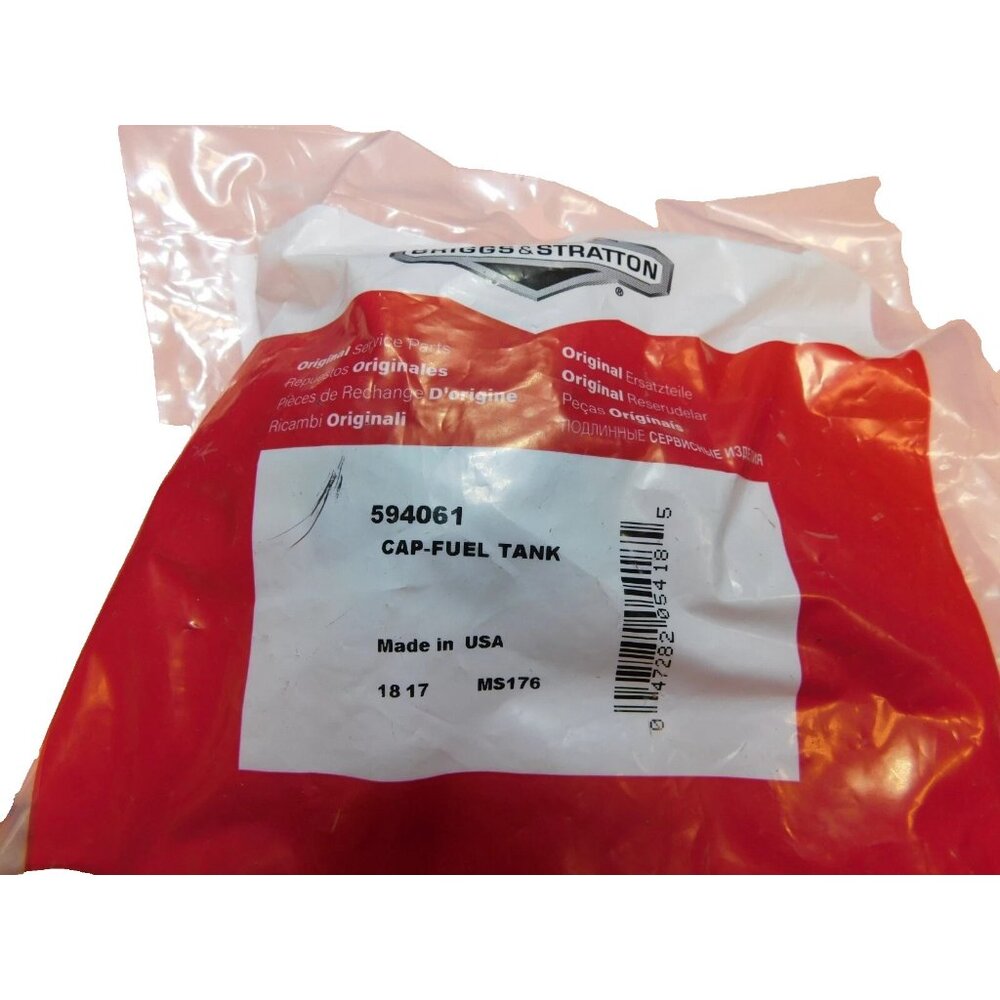 Briggs & Stratton 594061 Fuel Tank Cap With Tether